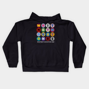 Whitney Houston Kids Hoodie